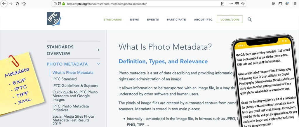 what is image metadata